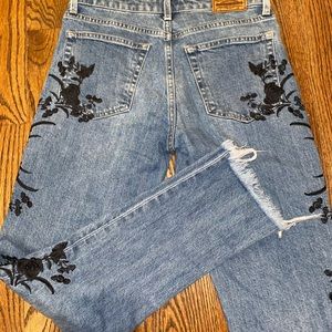 Embroidered Lucky Brand Jeans